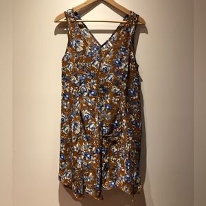 NWT Mittoshop Floral Sleeveless Dress - Size M